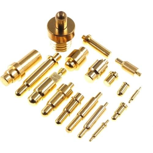 2 pcs High Current Probe Pogopin Elastic Contact Pin Over 2A 3A 5A 10A Current Pogo Pin Connector Spring Loaded Charging Thimble