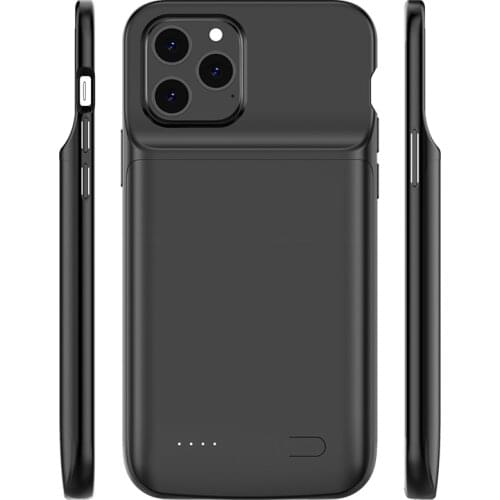 Battery Charger Case For iPhone 12 Pro Max Power Case Liquid silicone shockproof Extenal PowerBank Cove For iPhone 12 Mini Capa