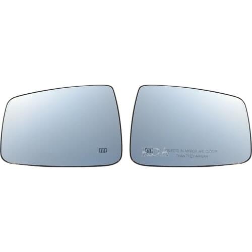 Auto Left Right Heated Wing Rear Mirror Glass for Dodge Ram 1500 2009-2019 Ram 2500 2012-2019 68050298AA 68050299AA