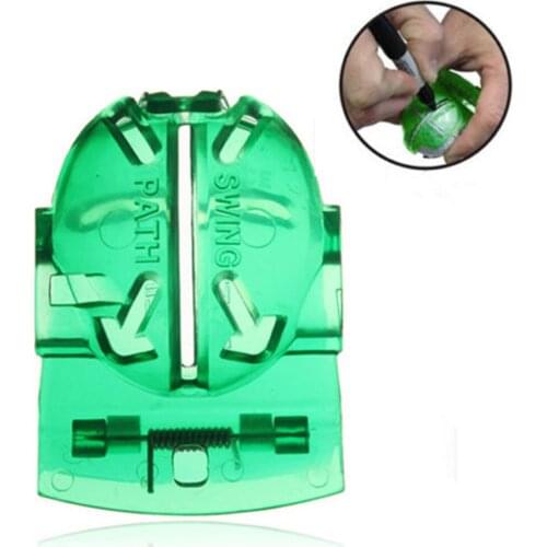 1Pcs Golf Scribe Accessories Transparent Golf Ball Green Line Clip Liner Marker Template Alignment Marks Supplies Tools