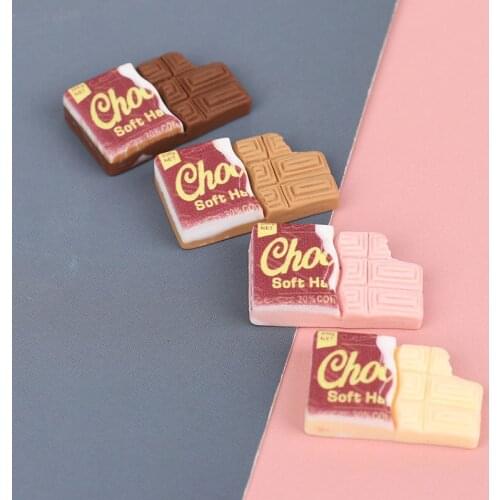 10pcs Kitchen Food Toys Dollhouse Miniature Mini Chocolate Model Play Kitchen Food Toy Suitable For Household Doll Accessories