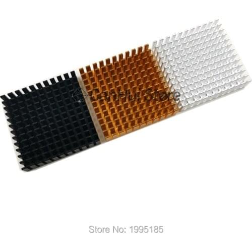 2Pcs 40*40*11 mm Radiator Aluminum Heatsink Extruded Profile Heat Dissipation For Electronic Whosale&Dropship 40x40x11 mm