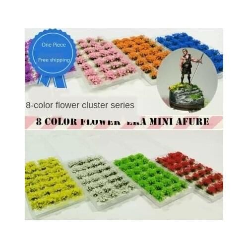 2018 straw cocooning frame vegetation scene simulation platform material grass flower model diy hand-made scenario