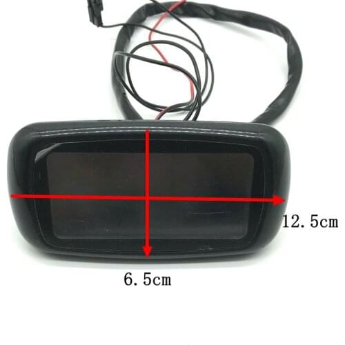 Ebike display Simple LCD Display For Electric Bicycle Color Screen Lead-acid Battery Display LCD DISPLAY FOR ELECTR BIKE