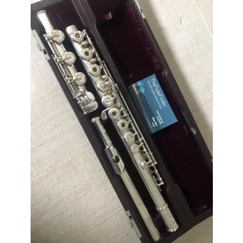 MURAMATSU Flute DS Flute Flute-b Foot/c# Trill/split e-gorgeous Performance Musical Instrument Copper-nickel Silver Plated Flute