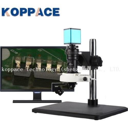 KOPPACE 2 Million Pixels 20X-150X HDMI HD 3D video Microscope 2D and 3D Free Switching 3D microscope Can Take and Record Video