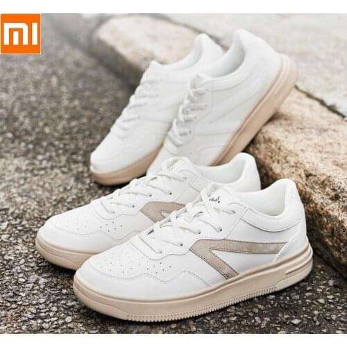 Xiaomi men women Couple Small white shoes Sneakers sports shoes Lightweight sole Breathable Comfortable Outsole