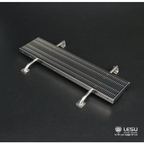 LESU Metal Roof Light Rack Decorative Pedal for 1/14 RC TAMIYA Scania VOLVO Tractor Truck Model DIY Car