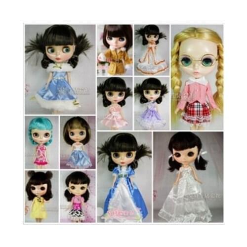 Cute Outfit Tops Vest Trousers Skirt Dress Casual Daily Clothes Accessories for licca doll Blythe Doll Girls Toy