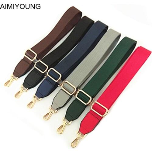 AIMIYOUNG Nylon Bag Straps Handbag Belt Shoulder Messenger Bag Wide Strap Replacement Strap Accessory Bag Part Adjustable Belt