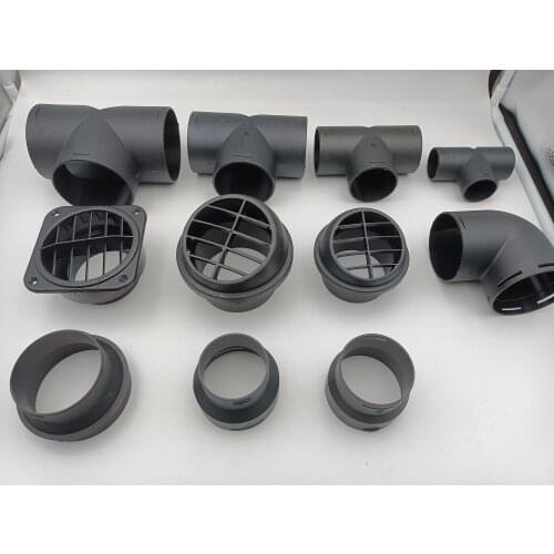[Wholesale] Heater Air Vent Ducting Air outlet Intake Pipe Connector Elbow Pipe Outlet For Eberspacher Webasto Diesel Air Parkin