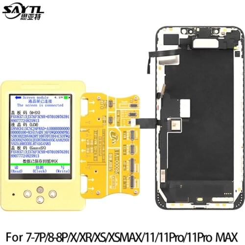 WL V11 LCD Screen Original Color baseband Logic Programmer for iPhone 11 XR XSMAX XS 8P 8 7P Earphone/Touch/Battery Repair