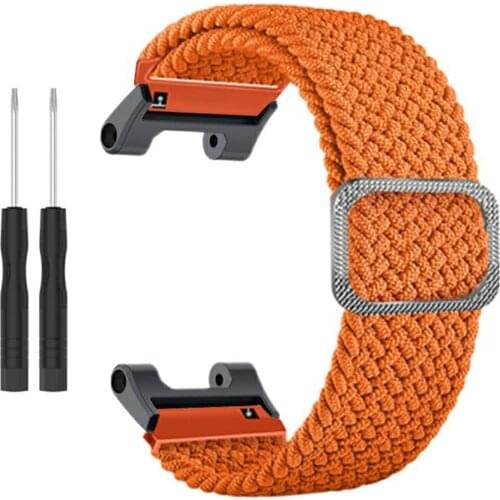 Adjustable Braided Elastic Strap For Aamazfit T-Rex/ T-Rex Pro With A Pair Of Screwdrivers Watch Strap