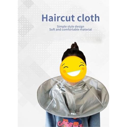 Foldable Salon Hair Cutting Cape Cloak Haircut scarf waterproof Perm Hair Cutting Trimming Cover Umbrella Haircut Tool