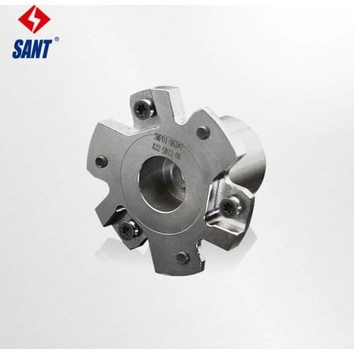 Indexable milling cutter Match insert XSEQ1204 Side and face milling cutter disc PT02