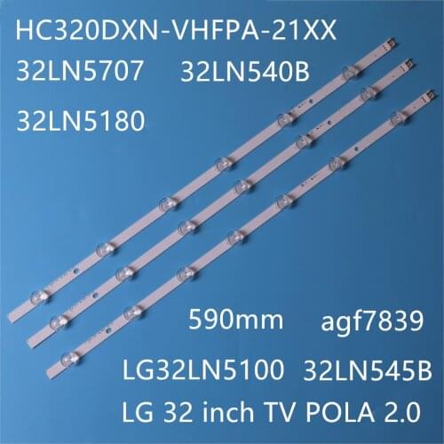 LED backlight strip for agf78399401 32LN5707 HC320DXN-VHFPA-21XX 32LB536B 32LN541B HC320DXN -VSFP3-21XX