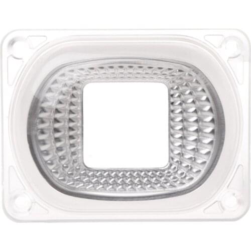 LED Lens Reflector For LED COB Lamps Include: PC lens+Reflector+Silicone Ring Lamp Cover shades FloodLight DIY