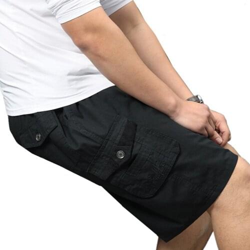 T1494-C1034 2020 new men summer oversized fashion pure color big size beach Casual shorts cheap wholesale free shipping