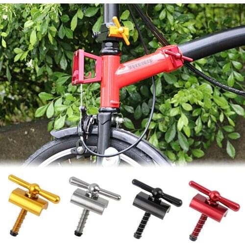 Bicycle Hinge Clamps And Hinge Levers Folding Bike Buckle Cycling Magnetic Clamp Limit Levers C Buckle Bicicleta Accessories