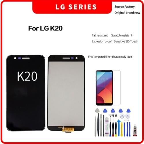 For LG K20 2019 LCD Display Touch Screen Digitizer Assembly For LG K20 2019 lcd Screen with Disassembly tools