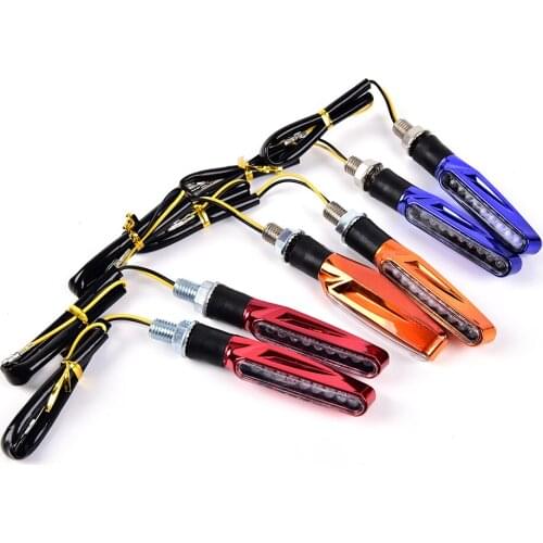 1pcs Flexible LED Turn Signals Indicators Universal Blinkers Flashers Motorcycle Turn Signal Light