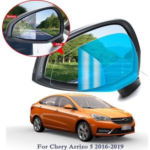 2PCS Anti Fog Car Window Clear Film Car Rearview Mirror Protective Film For Chery Arrizo Tiggo 3 Tiggo 5 Waterproof Car Stickers