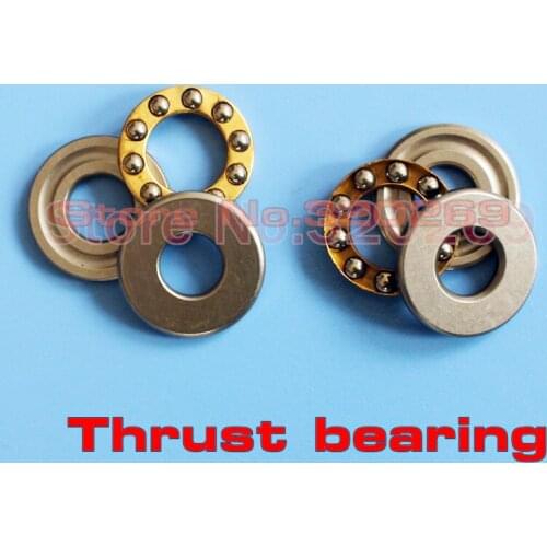 4pcs F8-16M 8*16*5mm Axial shaft Thrust ball Bearing assembly plane thrust bearing