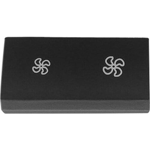 VODOOL Car Heater Climate Air Conditioning Control Panel Fan Speed Button Cover for BMW X5 E70 X6 E71 Auto Accessories