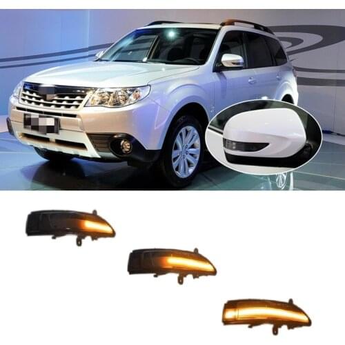 Fit for Subaru Forester SH Outback BR Legacy V Tribeca Impreza Dynamic Blinker Indicator Mirror Turn Light Signal