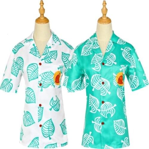 Animal Crossing T Shirt Tom Nook Cosplay Shirt Costume Men Women Kids Short Sleeve Tops C38K169