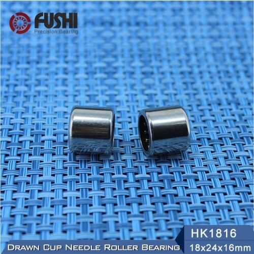 HK1816 Needle Bearings 18*24*16 mm ( 5 Pcs ) Drawn Cup Needle Roller Bearing HK182416 TLA1816Z