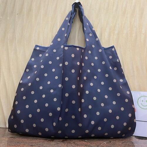 Reusable handbag, foldable shopping bag, large handbag, environmental protection bag, womens shoulder bag, handbag 2020