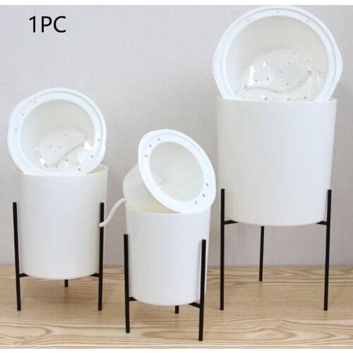 Nordic Style Flowerpot Set Fleshy Plants Vase Simple Iron Frame Flower Water Pot Green Planter Home Decoration Flowerpot Set