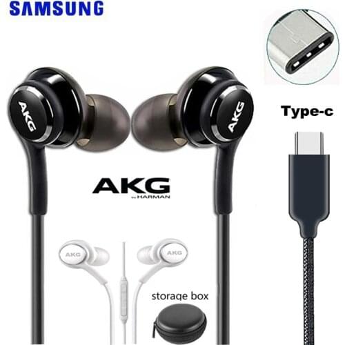 Samsung AKG Earphones IG955 Type-c In-ear with Mic Wire Headset for Galaxy samsung S20 note10 huawei xiaomi smartphone