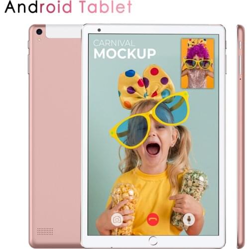 10.1 inch Tablet pc New Android 9.0 Android Tablets 3G/4G Phone Call Octa Core 32GB ROM Bluetooth Wi-Fi 2.5D Steel Screen