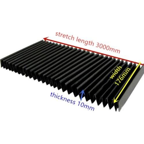 176x10x3000mm Dust-proof and water proof for CNC Ruter/ Engraving machine dust cover customize