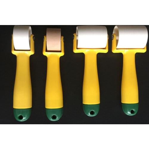 Seam Roller Roll Press Quilting Tool Wallpaper Roller Easy To Grip Handle Quilting Sewing Print Ink Wallpaper Wall Covering Tool