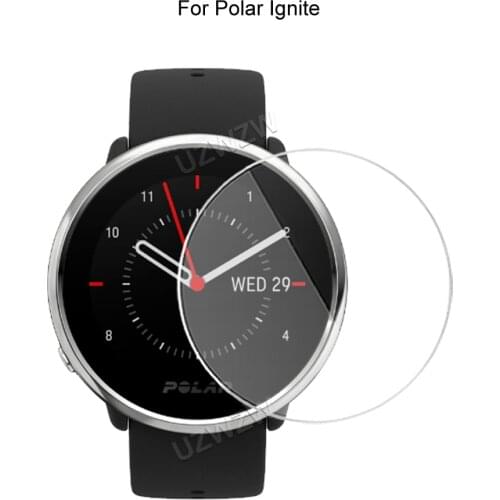 For Polar Ignite Smart Watch 2.5D Tempered Glass Screen Protector Protective Film Anti Scratch HD Clear