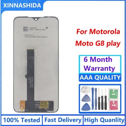 6.2" LCD Screen For Motorola Moto G8 Play XT2015 XT2015-2 LCD Display Touch Screen Digitizer Assembly Replacement