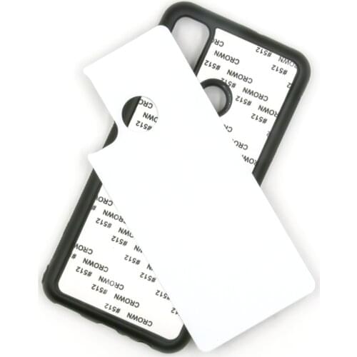 5PCS For Huawei P smart 2020 Blank TPU+PC Sublimation print Case with Aluminum Inserts For Huawei P smart Z Y7 Y9 Prime 2019