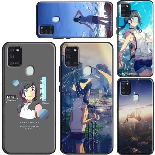 Anime Weathering With You Case For Samsung A71 A51 A41 A31 A11 A21S A20e A10 A20 S A40 A50 A70 A12 A32 A42 A52 A72