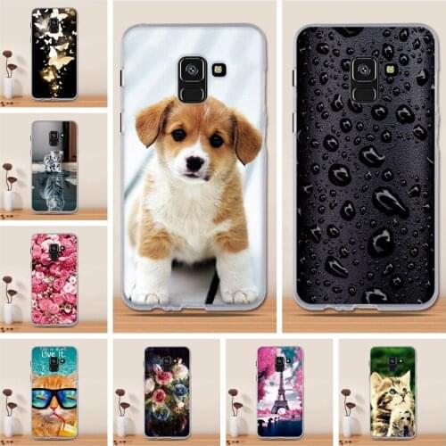 For Samsung Galaxy A8 2018 Case Silicone Coque For Samsung A8 2018 Case Full Cover Funda for Samsung Galaxy A8 2018 Phone Case