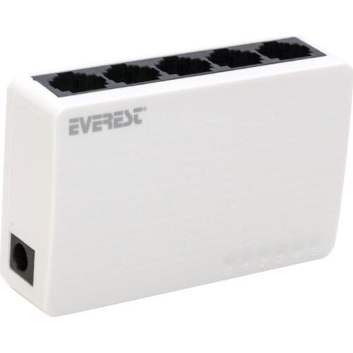 EVEREST ESW-105 5 PORT 10/100 MBPS ETHERNET SWITCH HUB * PIX-LINK LV-SW05