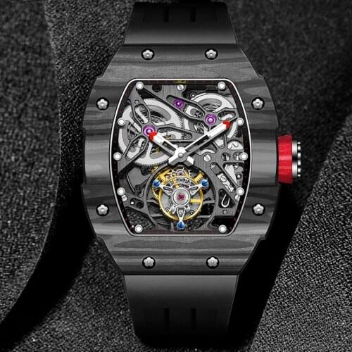 Tourbillon Watch Sugess Seagull Movement ST8230 Mechanical Sapphire Waterproof Alligator Bussiness Unassertive montre homme luxe