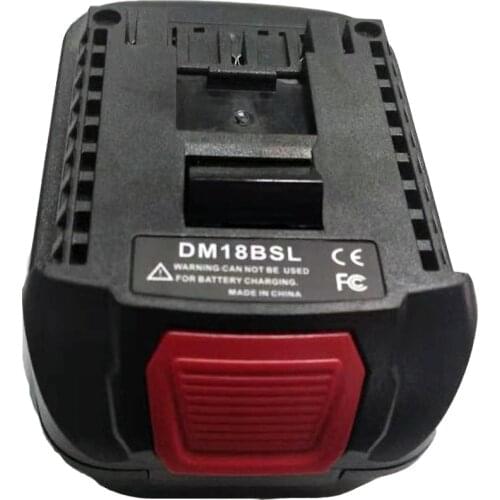 For Milwakee 18V M18 and For Dewalt 20V Li-ion Battery Used to For Bosch 18V Tool battery DM18BSL Battery Converter Adapter