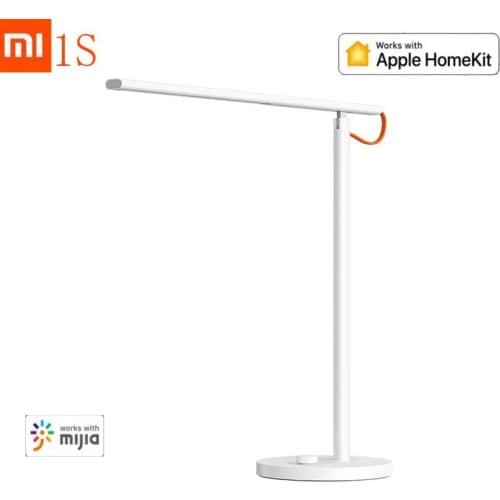 Newest Xiaomi Mijia Smart Remote Control Table Desk Lamp 1S 4 Lighting Modes Dimming Reading Light Lamp With Mijia HomeKit APP