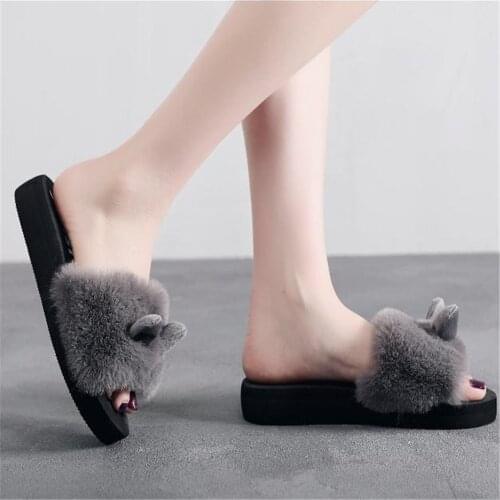 With slippers new 2018 autumn/winter fashion womens shoes sell like hot cakes contracted leisure ladies cotton shoes at home
