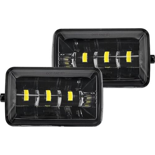 New 36W LED Headlight Rectangular Replacement For F150 2015- 2017 Super Duty 2017-2018 Lamps Square Fog Lights for Car