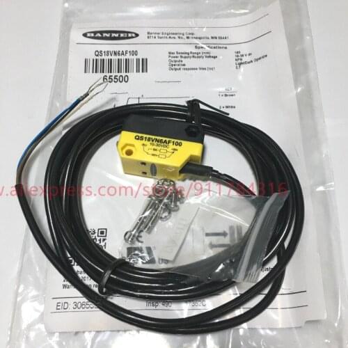 Brand new original reflected photoelectric sensor QS18VN6AF100 QS18VP6AF100