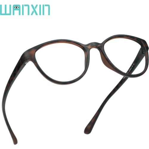 WANXIN Plastic Blue Light Blocking Glasses,Oval Computer Reading Glasses,Protection Eye Health